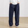Men's Japanese Style Wide-Leg Cargo Pants - Autumn/Winter Casual Trousers