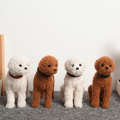 Teddy Dog Desktop Ornament: Creative Indoor Decoration and Cute Gift