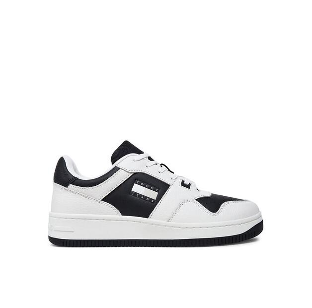 

Мужские кроссовки Tommy Jeans Tjm retro basket cupsole tumble em0em01513 белые EU 40