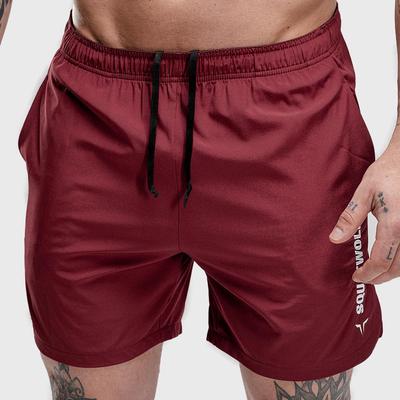 Men's Quick-Dry Sports Shorts for Fitness, Running, Training, Solid Color Beach Shorts
