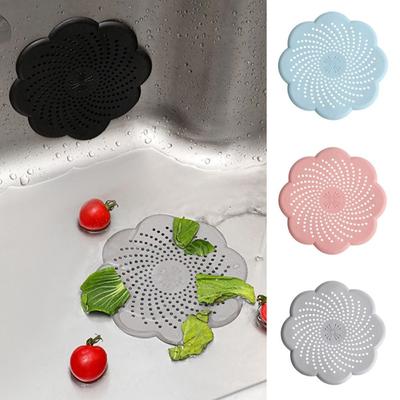 TPR Floor  Drain Cover Anti Blocking Sewer Deodorant Cover Convenient Sink Filter  Sink