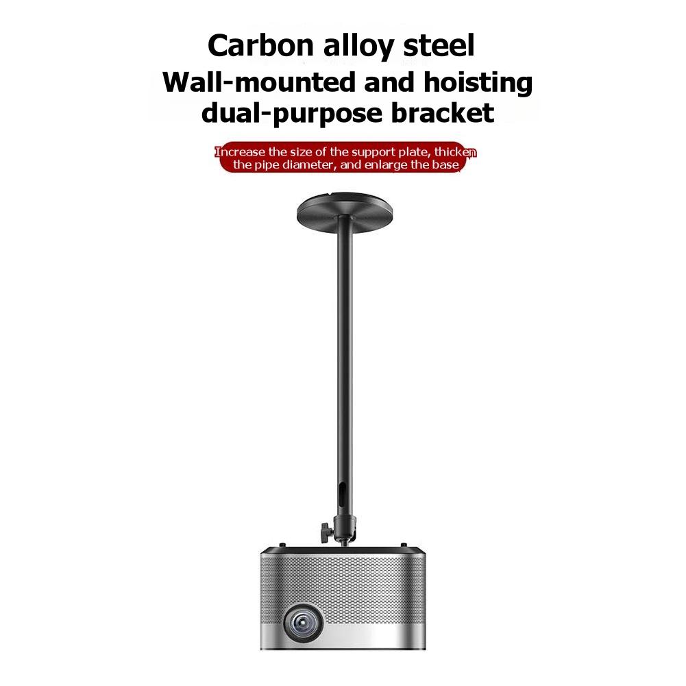 

Projetor Ceiling Bracket Universal 360° Adjustable Telescopic Mounting Hanger 10-60Cm Thickness Suspension Support