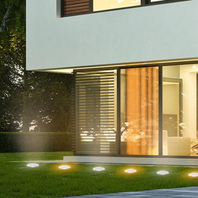 Luces LED Solares para Jardín Beigong Empotrables