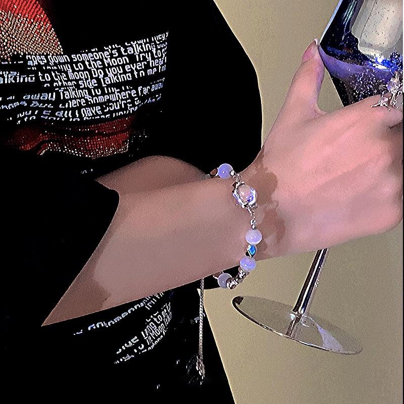 

Cat s Eye Starburst Couple Bracelet: Cool Style, Summer Design, Light Luxury Jewelry for Women & Men