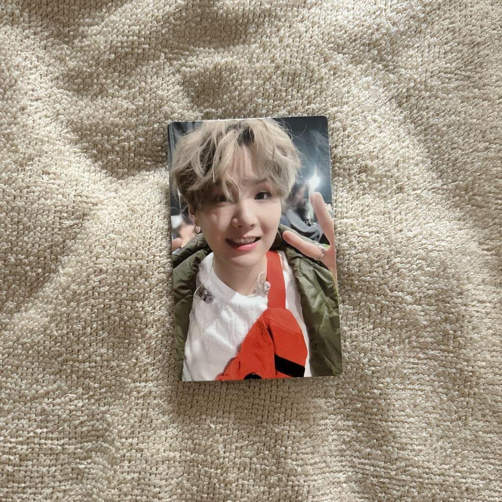 [USED] BTS 2021 DVD Magic Shop Seoul Concert Trading Card Yoongi SUGA