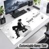 Custom Name Text Mouse Pad Harry Styles Personalized Desk Pad For Work And Gaming