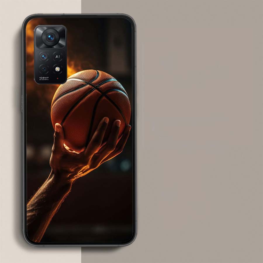 Basketball Phone Case For Redmi Note 14+ 13 Pro Plus 14C 13C 12C 12 10A 10C 10 9 8 9A 9C 9T 8A 7 Pro Xiaomi Capa Cover Cute Fund