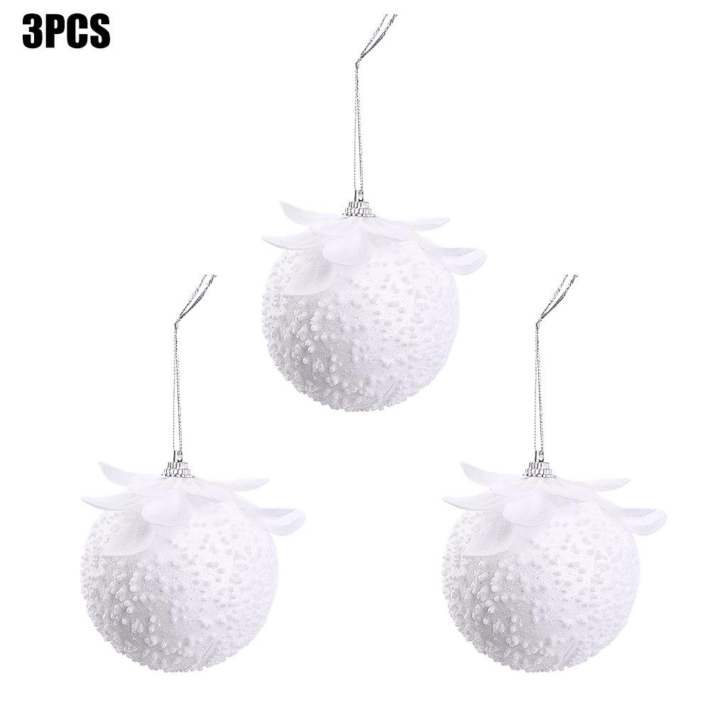 

3pcs 3 Pieces Set Xmas Tree Pendants Vintage Style New Year Decoration Home Decoration Style 3