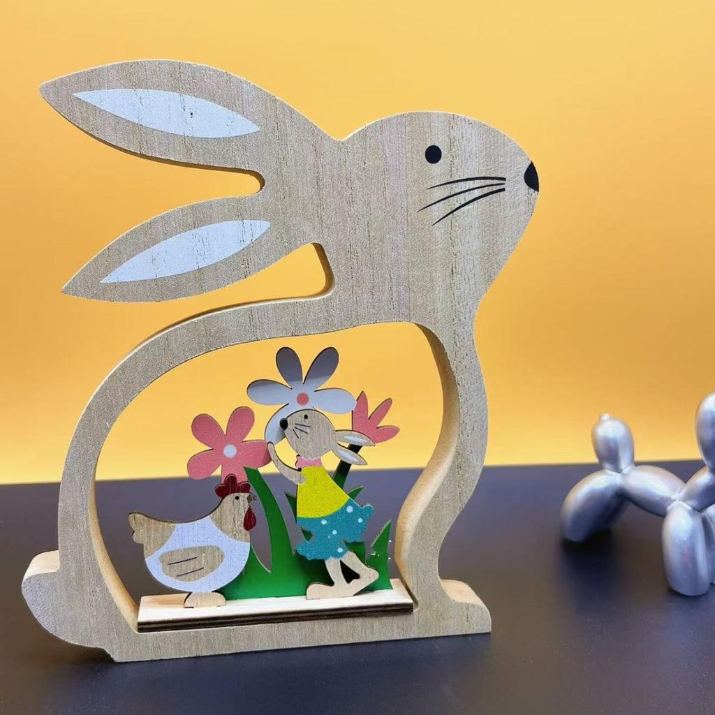 Hochästhetische Holzornamente im rustikalen Stil, Schreibtischdekorationen für das Büro, Echte kleine Geschenke, Eingangsbereich