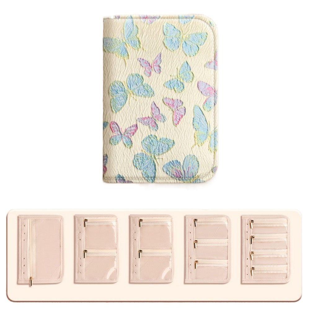 Grid Storage Jewelry Storage Bag Anti-oxidation Notebook Jewelry Handbag Jewelry Organizer  Travel