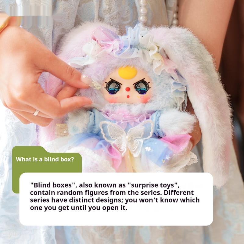 Babythree Macchiato Mini Rabbit Bag Blind Box Cute Cartoon Doll Storage Small Bag Exquisite Decoration Surprise Mystery Box Gift