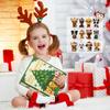 Dog Lovers Advent Calendar Christmas Dog Countdown Calendar with 24 Dog Breeds Puppy-Themed Surprise Gift Set