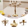Multi Arm Candelabra Candelabrum Home Kitchen Dining Room Candlestick Holder