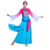 Chinese Folk Dance Performance Costume for Yangko & Fan Dance