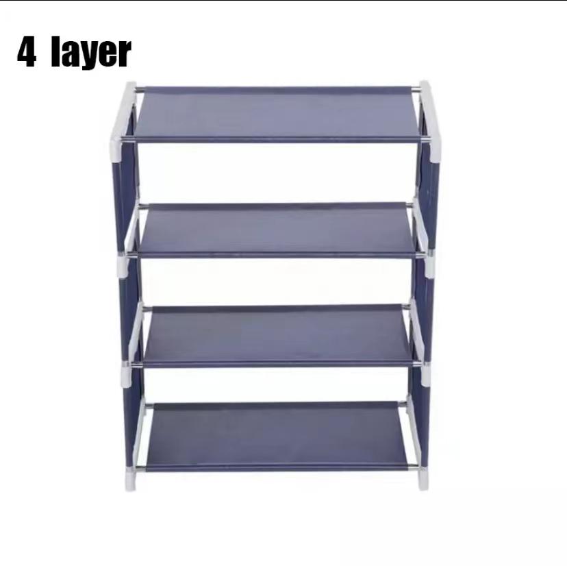 Multilayer Shoe Rack Vanzlife Home Organization and Storage for Shoes Shoe Cabinet Easy Assembly Space-saving Stand Self Home