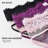 Mybody Women's Polka Dot Lace Low-Rise Briefs