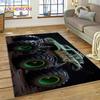 Tapete de Desenho Animado Monster Truck Monster Jam para Quarto Sala de Estar Decoração de Casa Sofá, Jogo Infantil Grande Tapete de Chão Decorativo