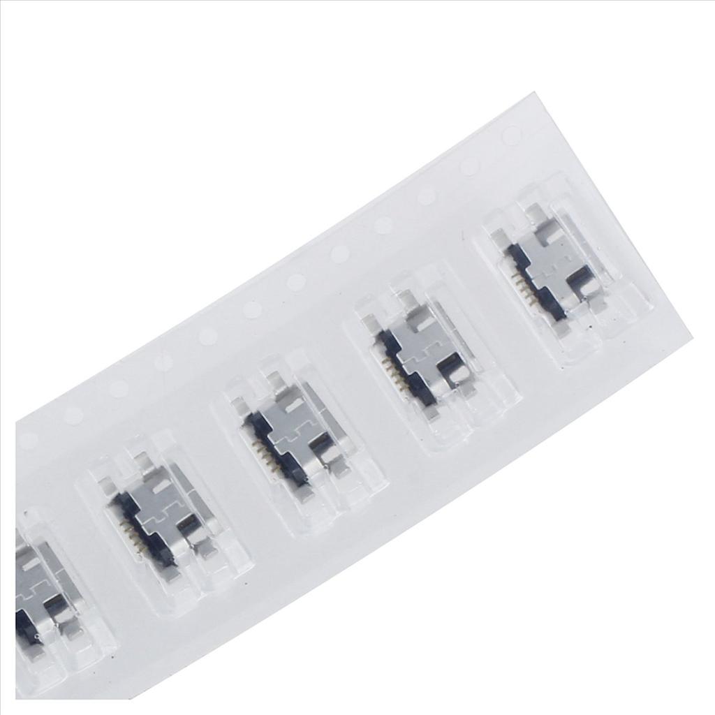 ABUL-40 X Type B Female Silver Mini USB 5 Pin Socket Mount Receptacle Connector
