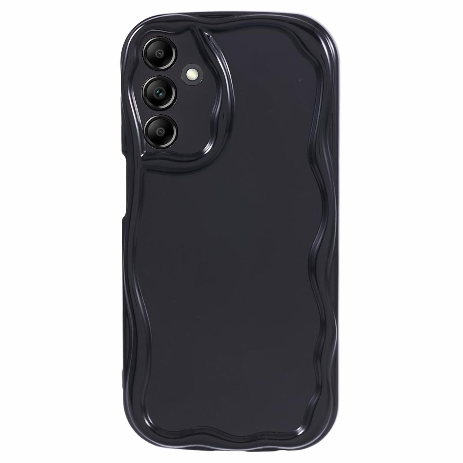 

YX Series For Samsung Galaxy A15 5G Case Creative Shockproof TPU Cover (Precise Cutout) Black