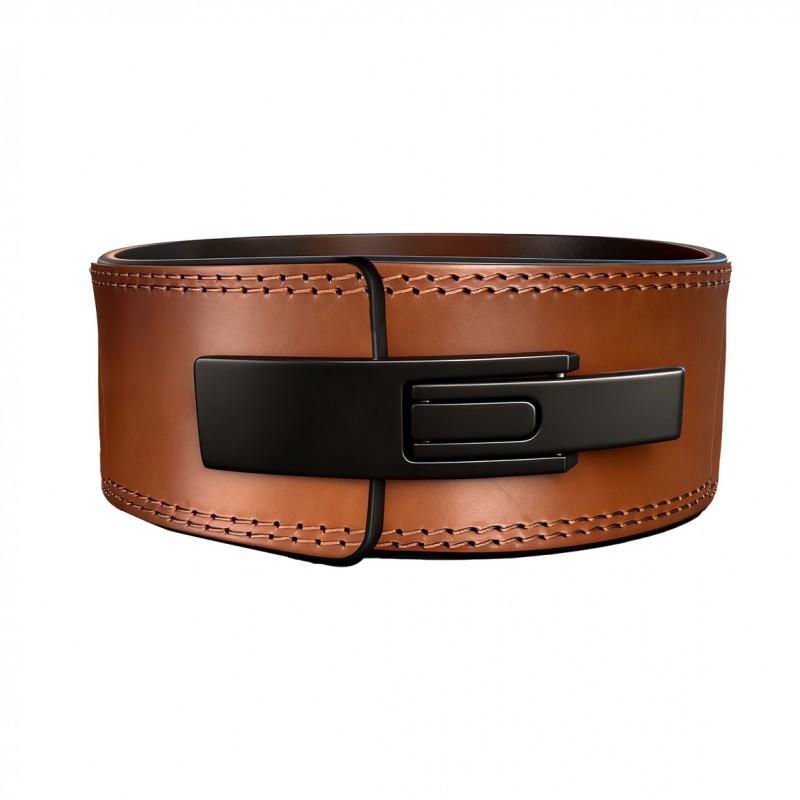 Single Row Fitness Belt Squat Bench Press Sports Equipment Training Weightlifting Hard Pull Top Layer Cowhide Brown-cowhide fitness belt zinc alloy buckle