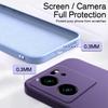 For Mi 13T 13 T Mi13T Pro Case Luxury Square Liquid Silicone Phone Cases For Xiaomi Mi 13T Mi 13 T Pro Mi13T Pro 5G Soft Back Cover