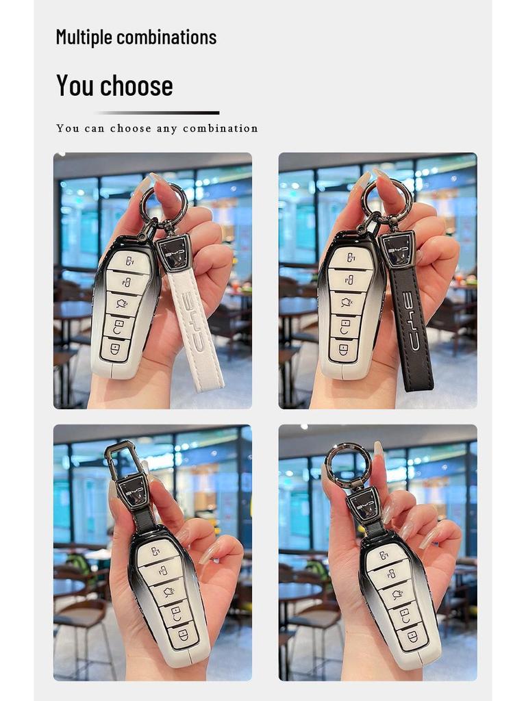 BYD Xia DMI 2025 Business Car Metal Protective Key Case