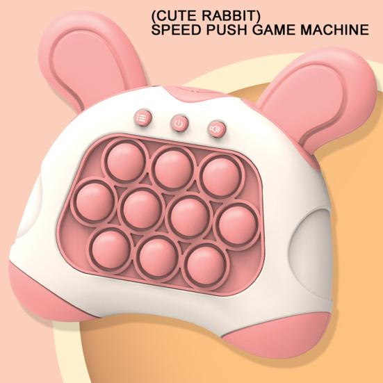 Whack-a-Mole Game Console Fun Multiplayer Toy with 4 Exciting Game Modes Plastic Design