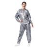 IRONMAN CLUB Sauna Sports Size Gray Suit, M, KW-828,