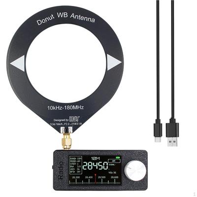 SI4732 Compact Radio with Headphone Port And Rechargeable Battery for Outdoor Adventures