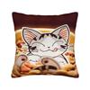 C-Chis S-Sweet H-Home Cat Pillow Cover Comfy Cushion Cover Morden Pillow Case For Sofa Couch Bed Living Room