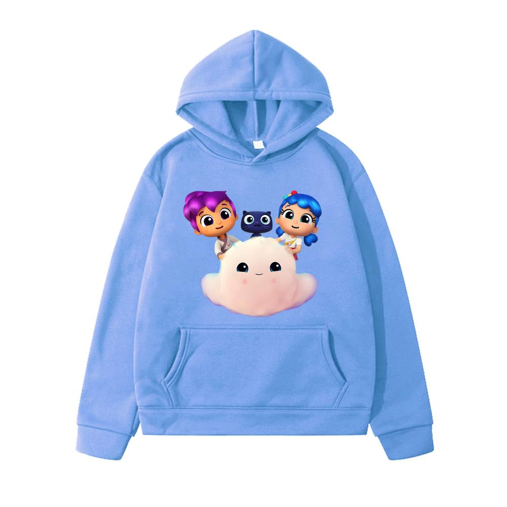 True and The Rainbow Kingdom Cartoon Print Autumn New Boys Hoodies boys girls Spring Kids Hooded Sweatshirts Kawaii Sportswear