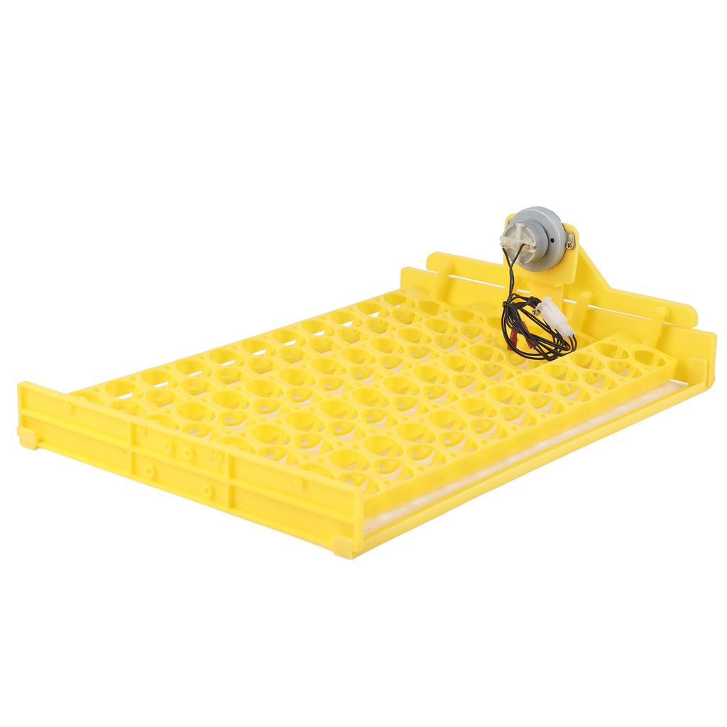 88 stk. Egginkubatorbrett Automatisk eggevender Vendebrett med motor for fugle-vakttelegg 12V