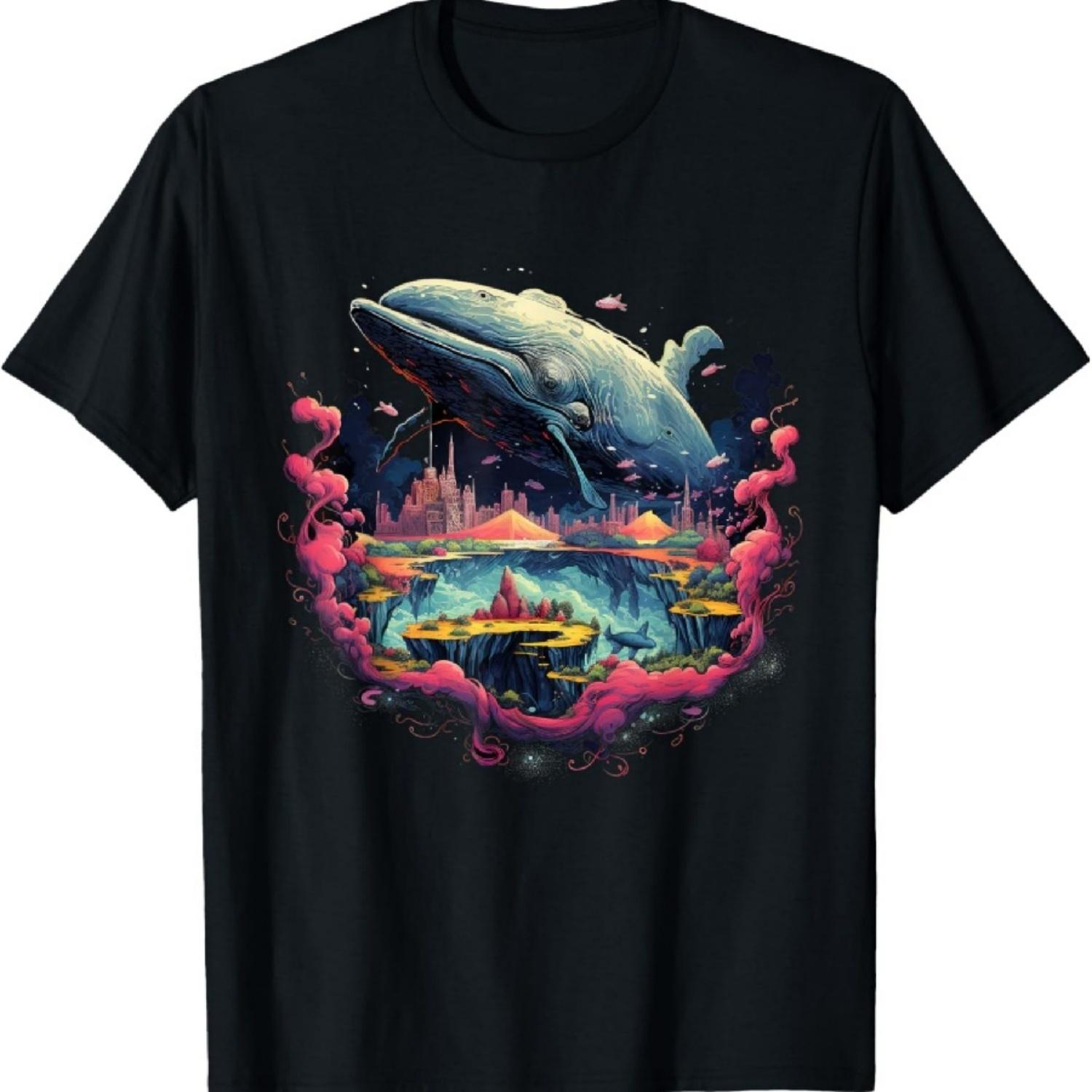 

Explore the Surreal Dreamland of Fantasy and Nature T-Shirt XXXXXL