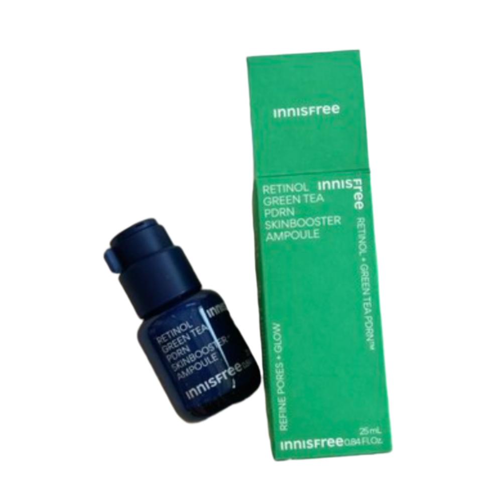 

Innisfree Retinol Green Tea PDRN Skin Booster Ampoule 25ml