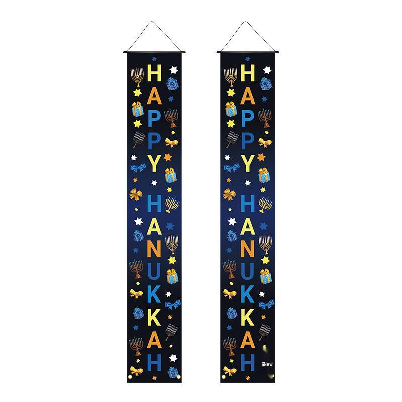 New Year Festival Decorative Door Banner: 31x180cm Hanging Flag for Outdoor Use