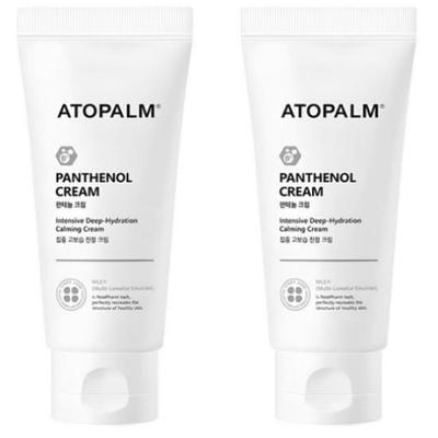 Panthenol Cream - Intensive Deep-Hydration Calming Cream 100 Ml X 2 Ea / Korean Skin Care.