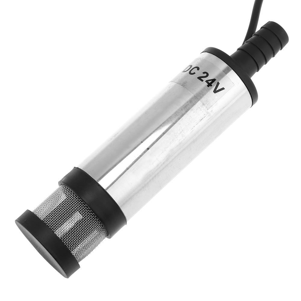 iFCOW Pump DC 24V Stainless Steel Submersible Pump for Water Diesel Oil Kerosene Refueling Tool iFCOW Pump DC 24V Stainless Steel Submersible Pump for Water Diesel Oil Kerosene Refueling Tool