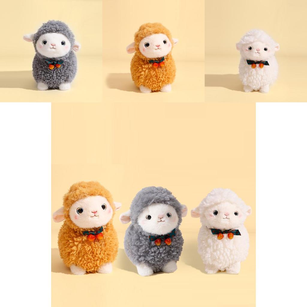 Cute Sheep Plush Toy With Pp Cotton Filling For Kids Gift And Collectors