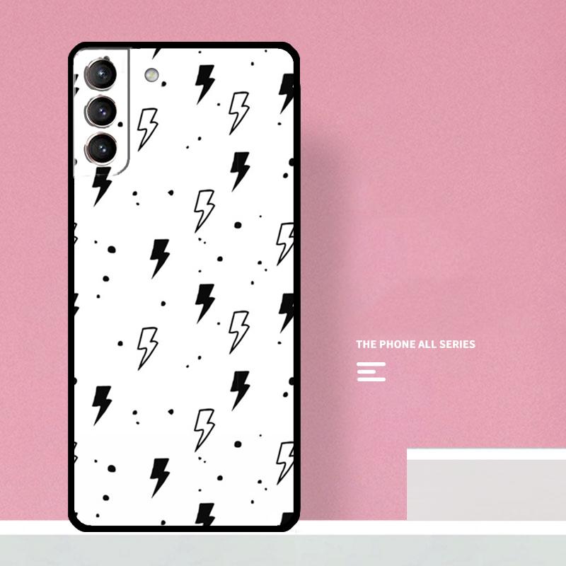 Lightning Bolt Phone Case For Samsung Galaxy S26 S23 Ultra S20 S21 S22 S24 S25 Plus S10 S25 FE Cover Coque