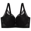 Lace women's breasts close secondary breasts gather anti-sagging large size bra full cup thin bra