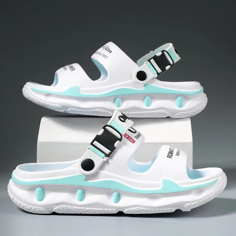 MAEDEF Men Slippers Man Sandals EVA Men's Soft Casual Shoes Beach Sandals Summer Slippers Mens Clogs Shoes Flip Flops Male Shoes