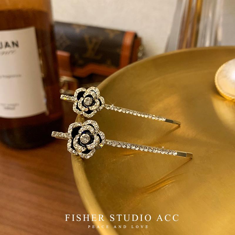 Korean Fashion Flower Opal Pearl Hairpins Gifts Women Girls Hair Clips Pins Barrettes Accessories Hairclip Hairgrips Headdress