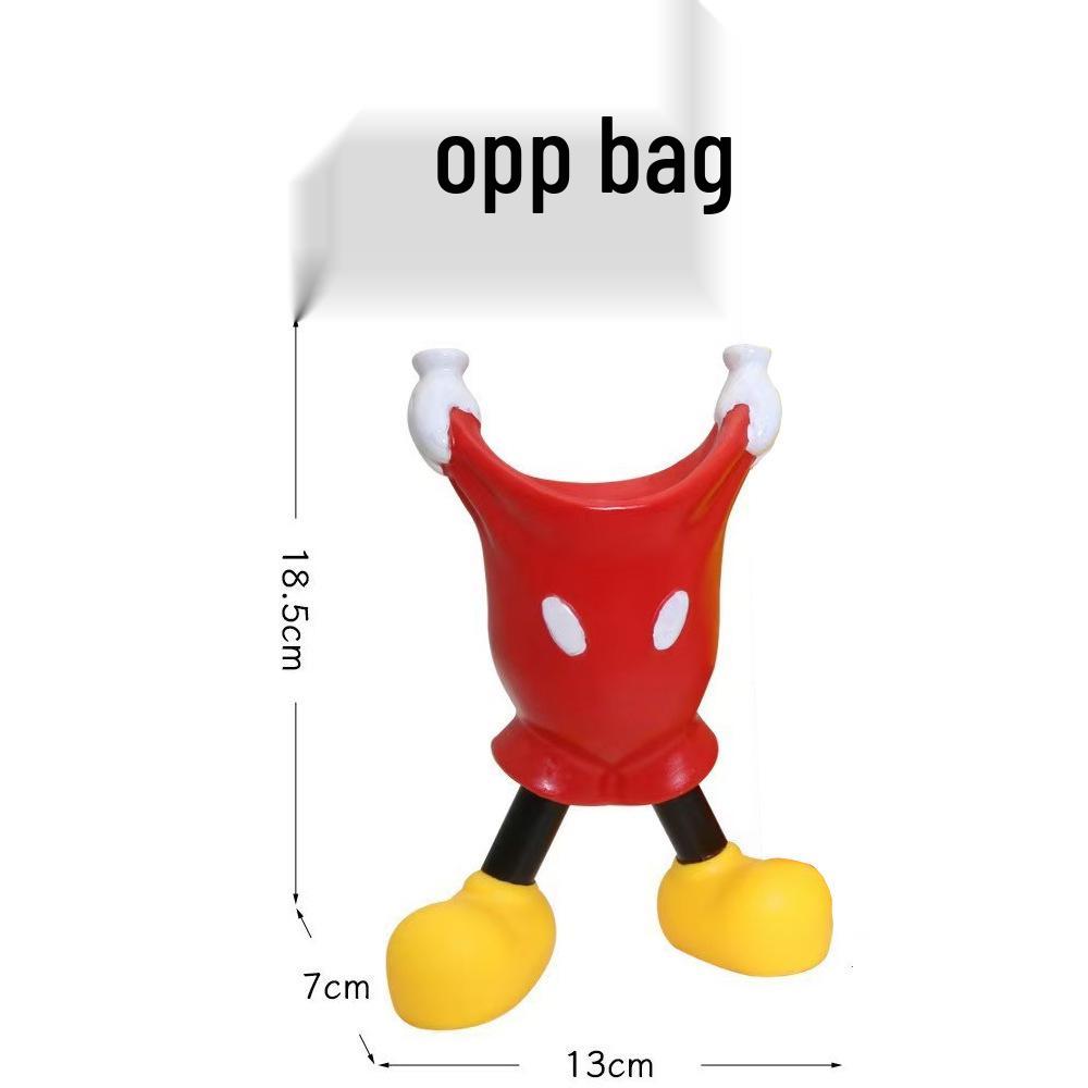 Qiqi Mi Pen Holder: Cute Cartoon Multifunctional Desktop Ornament for Students