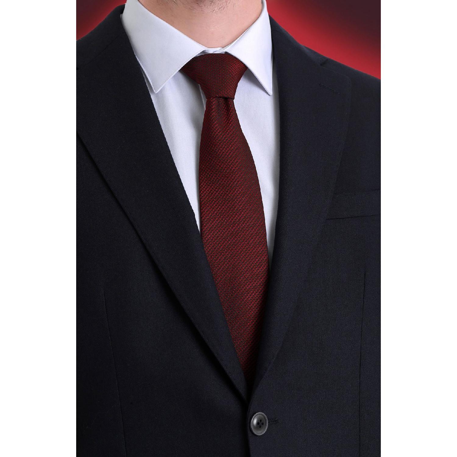 

Burgundy Plain Tie