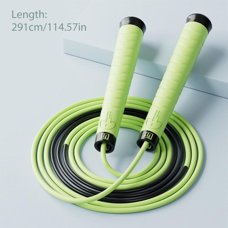 Speed Jump Rope with Rubber Handle for Workout School Home Sports, Childrens Jump Rope Skipping Rope with Nonslip Handle