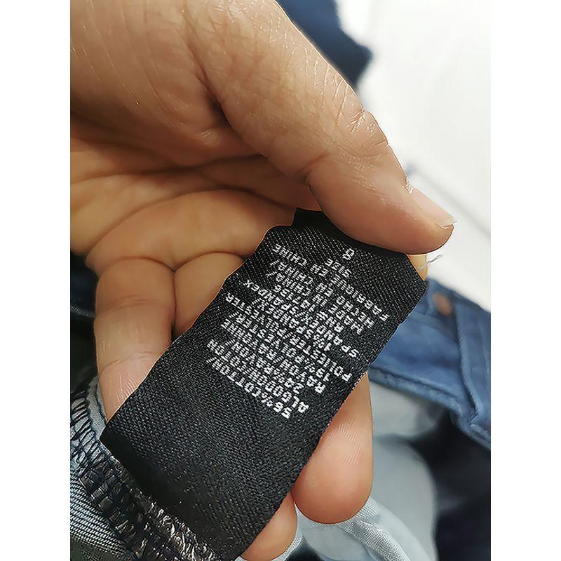 Summer Ultra-Thin Original Single 1822 Slim Fit Ankle Small Straight Lace Slim Fit Elastic Cropped Stretch Jeans