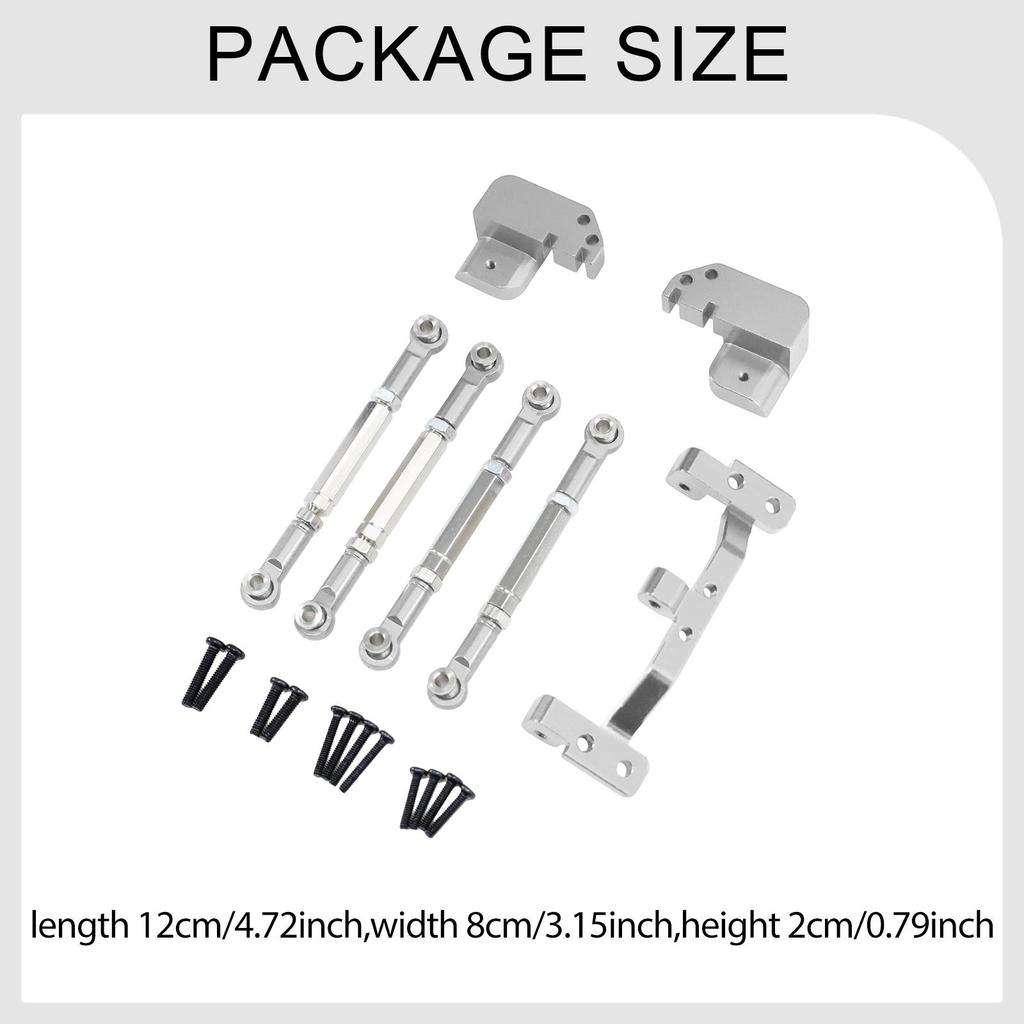 Accessories for RC Car Axle Assembly, Support Rod, High-performance Upgrade, Aluminum Alloy Part