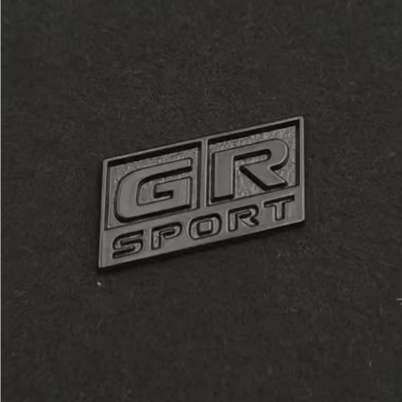 1Pc 3D Metal Logo G R Sport Steering Wheel Badge Car Emblem Sticker For G R Sport  Hiace Estima Hilux Rav4 Supra Camry Crown CHR Avalon