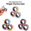 Non-Toxic 3Pcs Magnetic Rings Fidget Toy Set Adult Fidget Magnets Spinner Rings Fidget Pack Great Gift For Adults Teens Kids