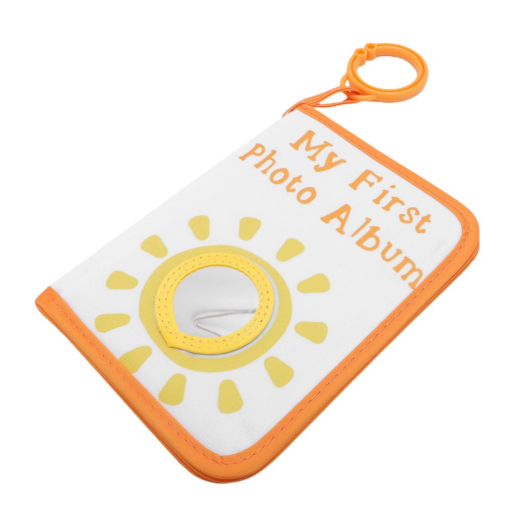 Mein erstes Foto-Erinnerungsbuch Weicher Stoff Niedliches Muster Baby-Fotoalbum Reißfest für Kleinkinder